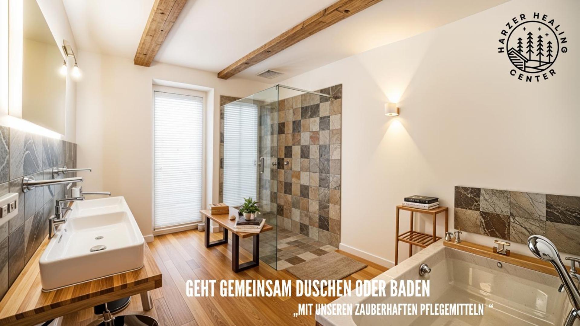 Harzer Healing Center 2024 Gemuetliche Landhauswohnung Mit Fussbodenheizung,Xxl Kochinsel,Xxl Regenduschen,Modern,Hochwertig,Persoenlich,Vollausgestattet Elbingerode  Extérieur photo